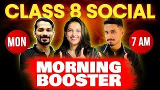 Class 8 Social  Christmas Exam | Morning Booster | Exam Winner