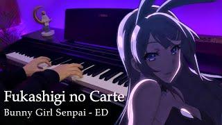 Bunny Girl Senpai ED「Fukashigi no Carte」Fonzi M arr. / Piano