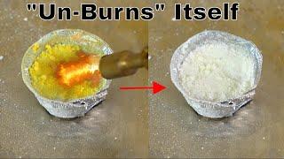 How Does Zinc Oxide "Un-Burn" Itself?