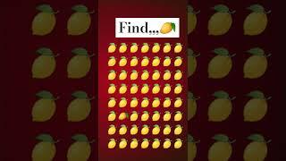 #emoji #emojichallenge #quiz #mango #fruts #emojyfind #puzzle #shorts #iq #emojigame #emojiquiz