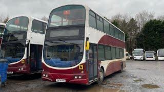 *Full Kickdown* Moffat and Williamson Volvo B9TL Gemini 1 (SN08 BWJ) Service:nis