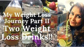 Detox Water & Apple Cider Vinegar Drinks Recipes | MyWeightLossJourneyPartII