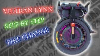 VETERAN LYNX - How to Change the Tire (Disassembly)