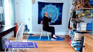 Gentle Yoga at the Public Library of Brookline -  May 28, 2021