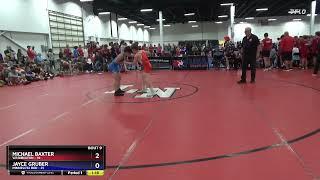 92 Lbs 2nd Wrestleback (8 Team) - Michael Baxter, Washington Vs Jayce Gruber, Minnesota Red Df36