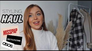 STYLING HAUL | ASOS, PRETTY LITTLE THING, MISS PAP