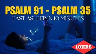 Psalm 91 & Psalm 35 | Powerful Bible Verses for Deep Sleep & Protection | Sleep with God's Word