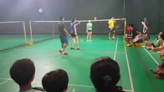 Muhammad Rijal / Clara Duan vs Aries Delos Santos / Kellie Liu - Game 1 of 2