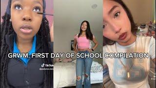 GRWM: FIRST DAY OF SCHOOL COMPILATION #5