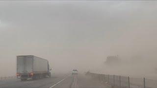 Dust storm hits Marana