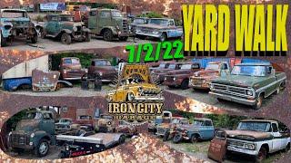 Yard Walk Iron City Garage 7/2/22- Iola, Wisconsin Swap Meet FINAL CALL!