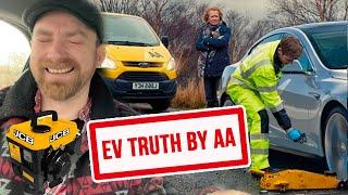 The Truth about EV Break Downs - How often? How is it fixed? From the AA