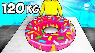 I Made A Giant 120 Kg Donut by VANZAI COOKING