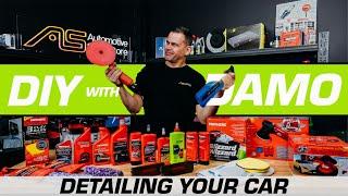 CAR DETAILING FOR DUMMIES! | DIY WITH DAMO | CAR CARE TIPS & TRICKS