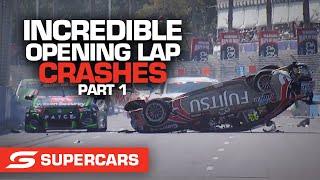 Biggest ever first lap crashes: Part 1 | Supercars 2021