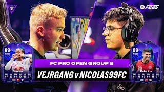 Win = World Championship Qualifiation! | Vejrgang v Nicolas99fc | FC Pro Open | Full Match