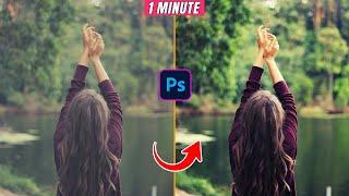 Color correction in only one click Photoshop Tricks 2024