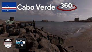  360° Gamboa Beach | Praia, Cabo Verde 【GoPro VR Travel | 360 Video】