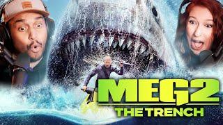 MEG 2: THE TRENCH MOVIE REACTION - JONAS TAYLOR IS EPIC!  - First time watching - Review