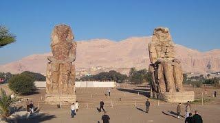 Massive Stone Sculptures In Egypt