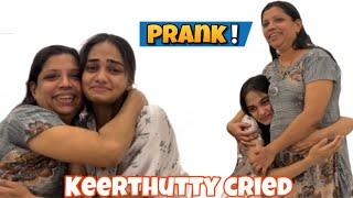 We pranked amma very badly|പൊട്ടിക്കരഞ്ഞ് കീർത്തൂട്ടി| #vlog #viral #trending #malayalam