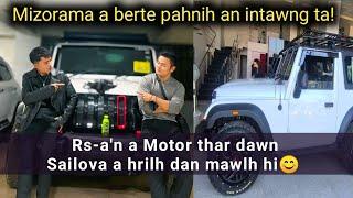 Mizorama aberte pahnih Rsa leh Sailova Motor thar nen an intawng ta Rs-a'n Sailova hnena a sawi hi!