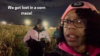 A Festive Night of Christmas Lights, Corn Mazes, and Hayrides!