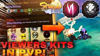 I Used YOUR Movesets In Shindo Life PVP! | Shindo Life PVP #89