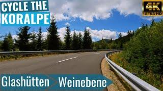 Koralpe Mountain - Glashütten - Weinebene Hill Climb - Indoor Cycling Video without telemetry