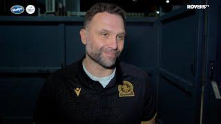 John Eustace post-match interview (A) Leeds United