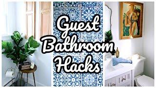 Inexpensive Guest Bathroom Ideas