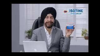 Say goodbye to Eye Stress with Isotine Eye Drop | Jagat Pharma