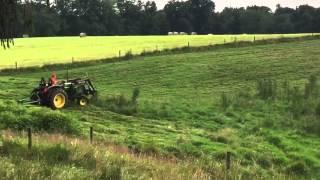 John Deere 5310 with MX7 rotary cutter