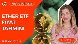 Kripto Gündemi | uzmancoin | Ethereum ETF için Çarpıcı İddia: Bitwise Fiyat Tahmini Açıkladı