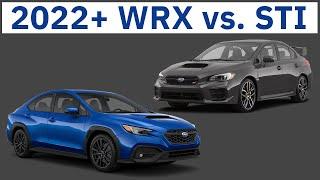 2022+ Subaru WRX vs. 2015-2021 WRX STI | Driving Comparison