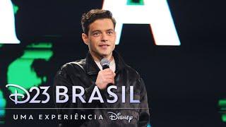 D23 Brazil: Rami Malek Promotes "The Amateur" from 20th Century Studios