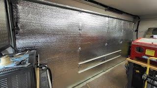 DIY -  How to Insulate your garage door cheap