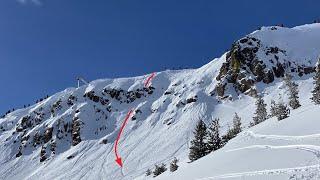 Going BIG in Mainline Pocket, Squaw Valley/Palisades Tahoe, 1/4/2024