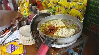 Street  Style  Maggi | Veg  Cheese  Schezwan  Maggi | The  Street  Chef | Street  Side  Food #maggi