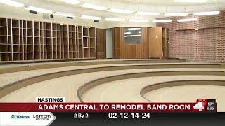 Adams Central band room getting upgrades this summer