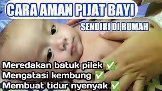 PIJAT BAYI UNTUK MEREDAKAN BATUK PILEK DAN MENGATASI KEMBUNG | PIJAT TERBAIK