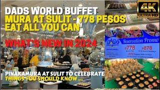 DADS World Buffet 2024 Mura at Sulit Eat all you can | SM Megamall | Top Best Buffet in 2024