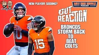 Gut Reaction: Broncos Storm Back to Trounce Colts | Mile High Huddle Podcast