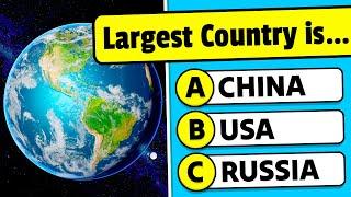 How Good is Your Geography Knowledge?  Geography General Knowledge Trivia Quiz
