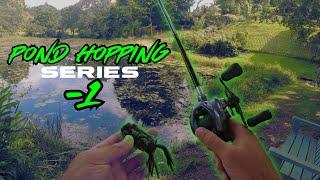 Pond Hopping Series - Ep 1 - Topwater Frog Bass Valley, Bass Fishing South Africa.