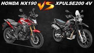 HONDA NX190 VS XPULSE 200 4V| EL DUELO MÁS PEDIDO|