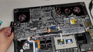 MSI GS73VR 6RF Stealth Pro Disassembly RAM SSD Hard Drive Upgrade Battery Replacement Fan Repair