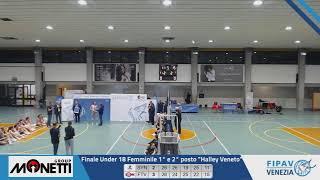 Finale 1° - 2° posto Campionato Under 18 Femminile Halley Veneto