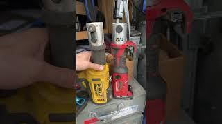 Dewalt dce200 vs Milwaukee M18 forcelogic 2773 press tool