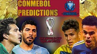 2022 World Cup Qualifiers Predictions (January) Conmebol (South America)